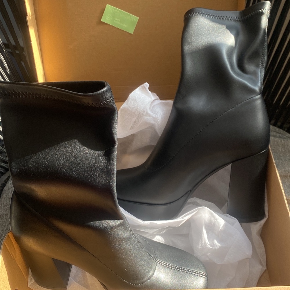 Black boots